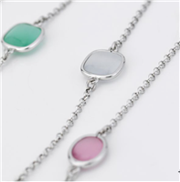 Collana Boccadamo Donna in Bronzo Cristallo XGR729 - XGR729